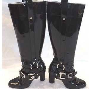 Dolce & Gabbana Patent Leather Boots. Size 40 EU.